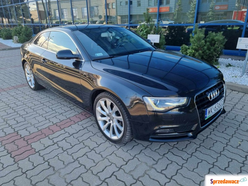 Audi A5 - A5 Coupe 2,0TDI 177KM, 1właśc. skór... - Samochody osobowe - Warszawa