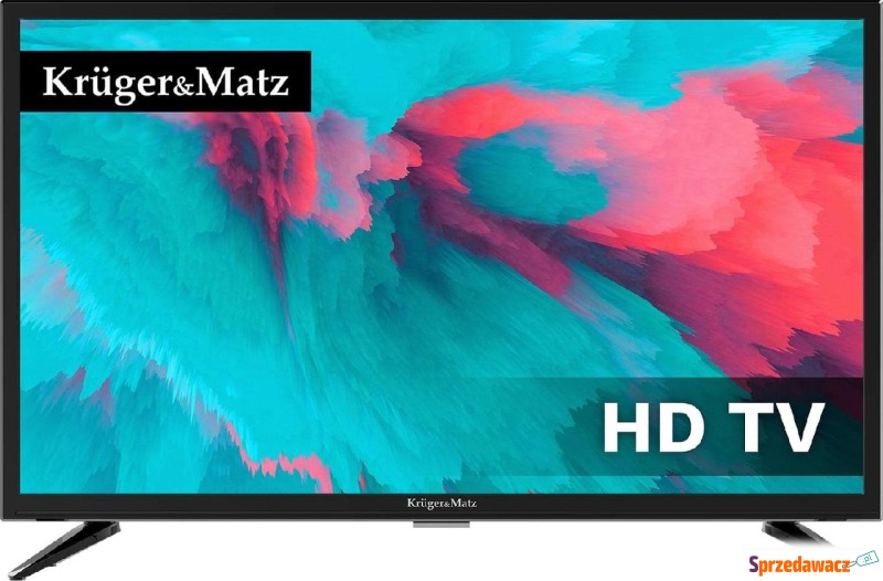 Telewizor Kruger&Matz KM0224-T3 LED 24'' HD Ready - Telewizory - Szczecinek