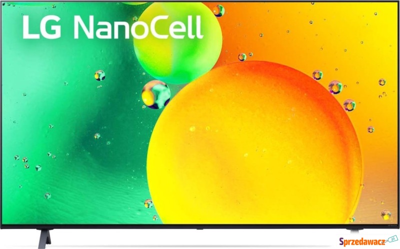 Telewizor LG 55NANO756QC NanoCell 55'' 4K Ultra... - Telewizory - Toruń