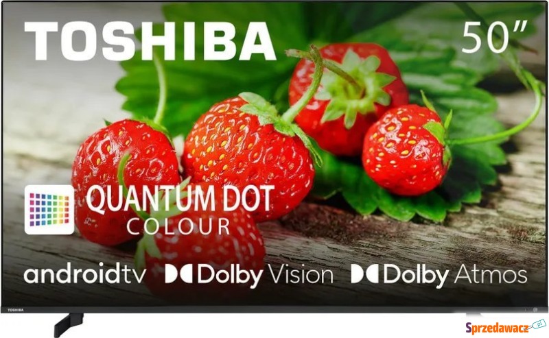 Telewizor Toshiba 50QA5D63DG QLED 50'' 4K Ultra... - Telewizory - Chorzów