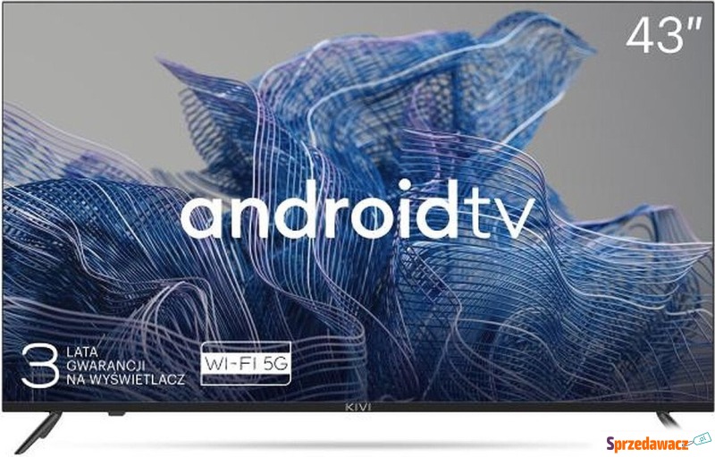 Telewizor Kivi 43U740NB LED 43'' 4K Ultra HD Android - Telewizory - Suwałki