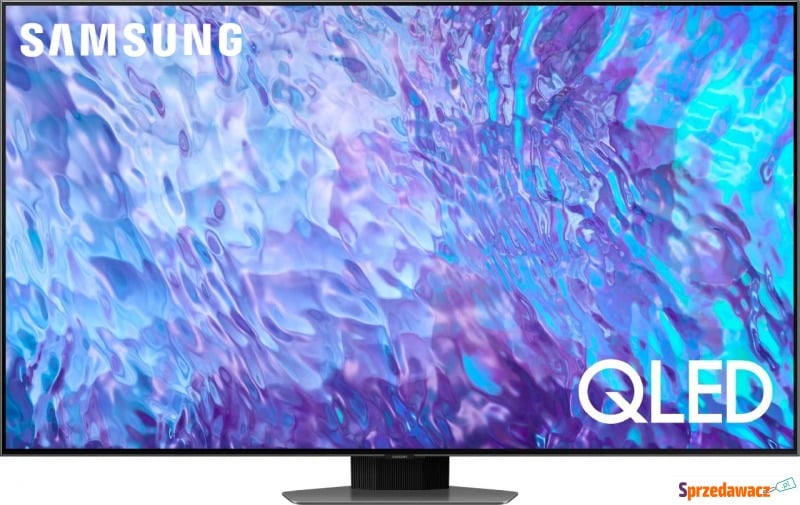 Telewizor Samsung QE85Q80CATXXH QLED 85'' 4K Ultra... - Telewizory - Gdynia