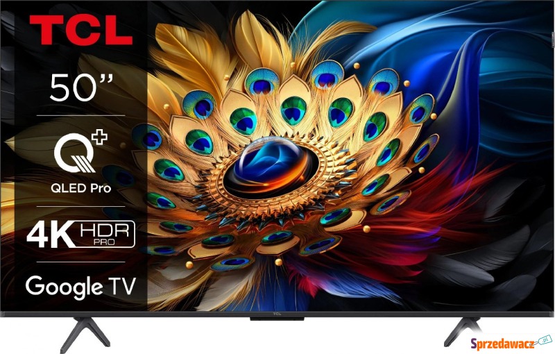 Telewizor TCL 50C655 QLED 50'' 4K Ultra HD Google... - Telewizory - Zamość