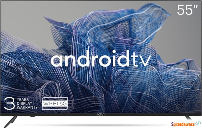 Telewizor Kivi 55U740NB LED 55'' 4K Ultra HD Android - Telewizory - Zielona Góra