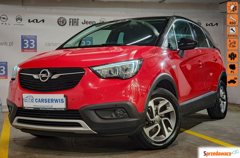 Opel Crossland X  SUV 2017,  1.2 benzyna - Na sprzedaż za 48 800 zł - Warszawa