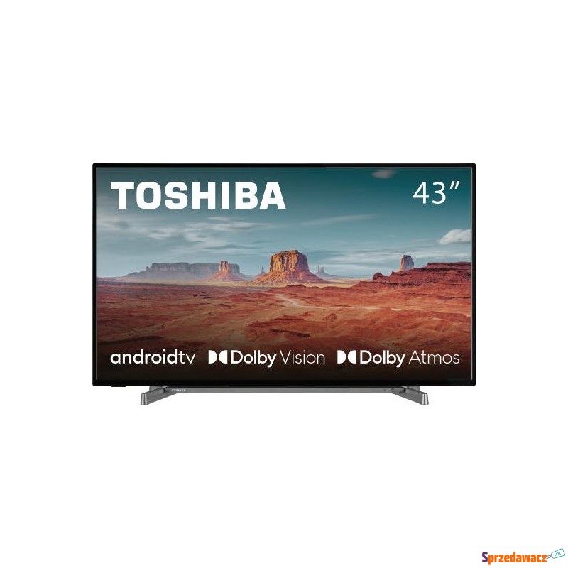 Telewizor Toshiba 43UA2D63DG LED 43'' 4K Ultra... - Telewizory - Ostrołęka