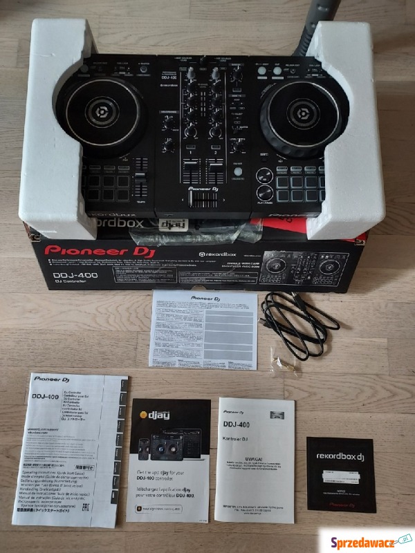 Pioneer ddj-400 + RekordBox DJ - kontroler konsola... - Pozostałe art. elekt... - Warszawa