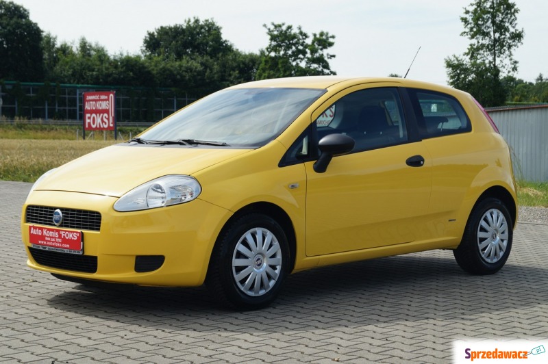 Fiat Grande Punto - Z Niemiec klimatyzacja hak... - Samochody osobowe - Goczałkowice-Zdrój