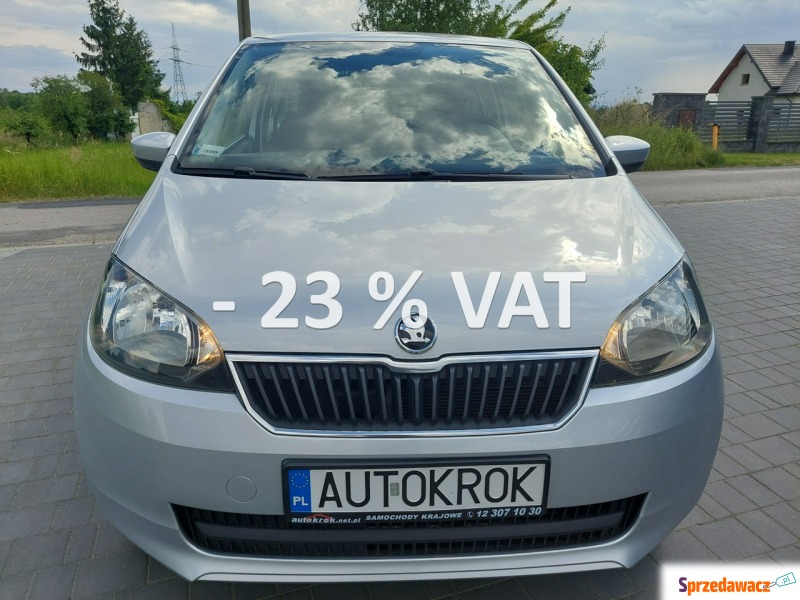 Skoda Citigo  Hatchback 2015,  1.0 benzyna - Na sprzedaż za 18 400 zł - Liszki
