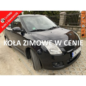 Suzuki Swift - 2 kpl. kół, 5 drzwi,symboliczny przebieg, podg. fotele, keyless go