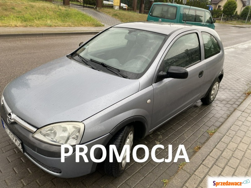 Opel Corsa  Hatchback 2003,  1.0 benzyna - Na sprzedaż za 2 800,00 zł - Wejherowo