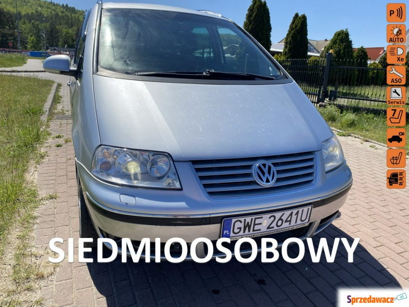Volkswagen Sharan  Minivan/Van 2008,  1.8 benzyna - Na sprzedaż za 13 800 zł - Wejherowo