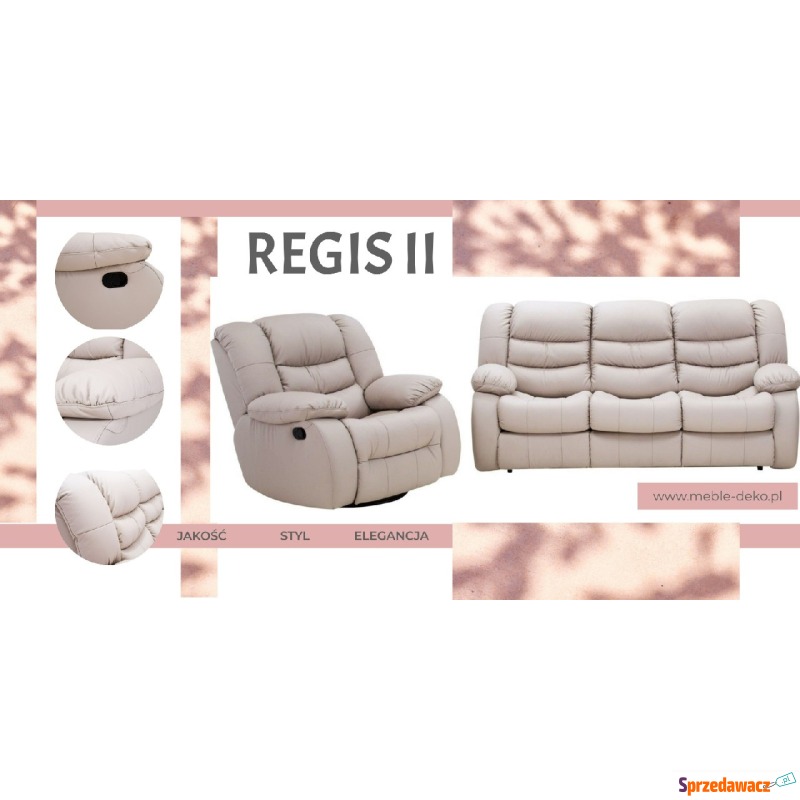 Absolutnie rewelacyjny Regis⁣ II - Sofy, fotele, komplety... - Reda