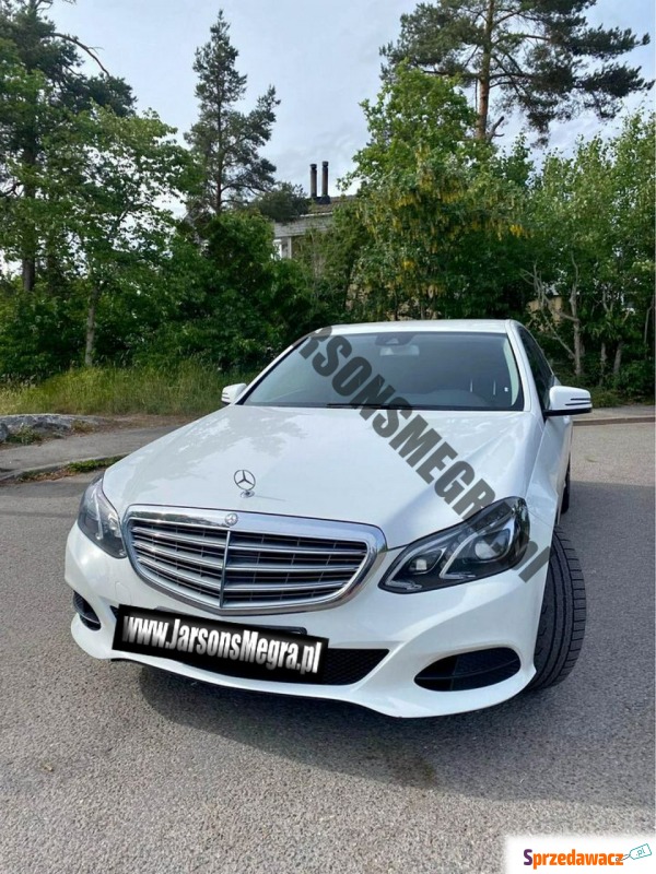 Mercedes - Benz E-klasa  Sedan/Limuzyna 2015,  2.1 diesel - Na sprzedaż za 68 300 zł - Kiczyce