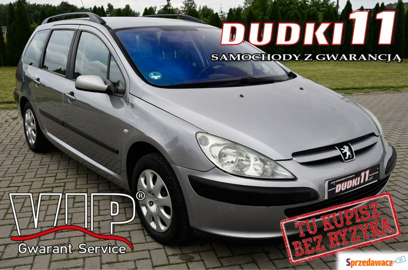 Peugeot 307 - 1,6B DUDKI11 Klimatronic 2 str.... - Samochody osobowe - Kutno