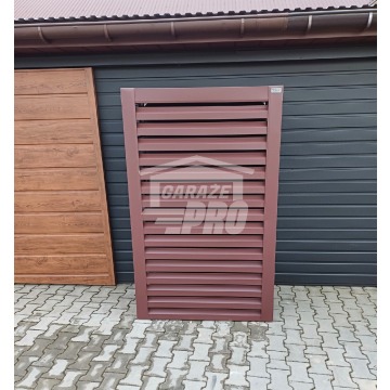 Osłona pompy ciepła 80x40x190 cm ciemny brąz GP318 - Pozostałe meble ogrodowe - Braniewo - zdjęcie 5