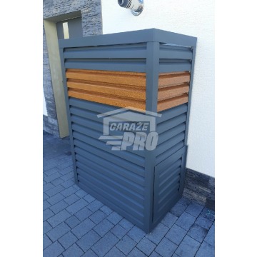 Osłona pompy ciepła 80x50x200 cm antracyt + j... - Pozostałe meble ogrodowe - Kwidzyn - zdjęcie 8
