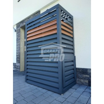 Osłona pompy ciepła 80x50x200 cm antracyt + j... - Pozostałe meble ogrodowe - Kwidzyn - zdjęcie 6