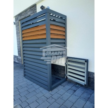 Osłona pompy ciepła 80x50x200 cm antracyt + j... - Pozostałe meble ogrodowe - Kwidzyn - zdjęcie 7