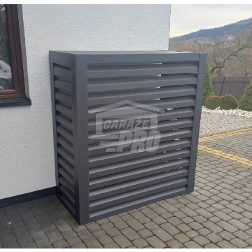 Osłona pompy ciepła  110 x 50 x 150  cm antracyt... - Pozostałe meble ogrodowe - Bełchatów - zdjęcie 3