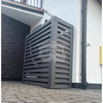 Osłona pompy ciepła  110 x 50 x 150  cm antracyt... - Pozostałe meble ogrodowe - Bełchatów - zdjęcie 5