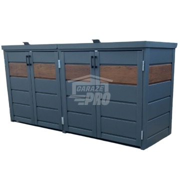 Zabudowa koszy obudowa kubłów 275x80x120 cm... - Pozostałe meble ogrodowe - Iława - zdjęcie 1