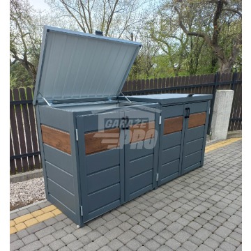 Zabudowa koszy obudowa kubłów 275x80x120 cm... - Pozostałe meble ogrodowe - Iława - zdjęcie 10