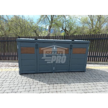 Zabudowa koszy obudowa kubłów 275x80x120 cm... - Pozostałe meble ogrodowe - Iława - zdjęcie 6