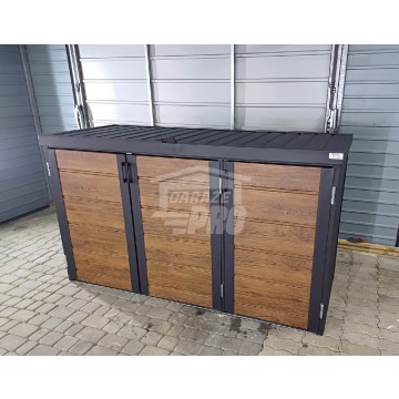 Zabudowa koszy obudowa kubłów 207x80x120 cm a... - Pozostałe meble ogrodowe - Oświęcim - zdjęcie 7