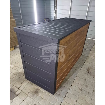 Zabudowa koszy obudowa kubłów 207x80x120 cm a... - Pozostałe meble ogrodowe - Oświęcim - zdjęcie 2