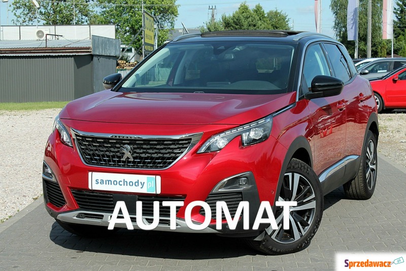 Peugeot 3008  SUV 2019,  1.2 benzyna - Na sprzedaż za 75 900 zł - Warszawa