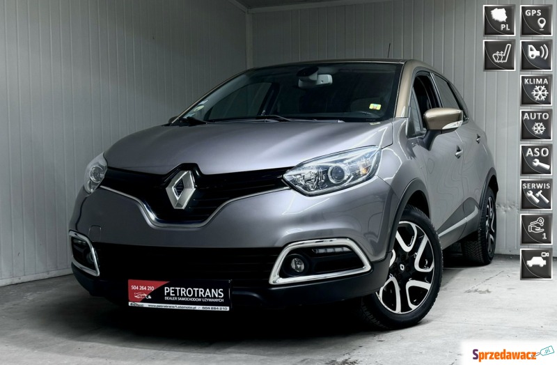 Renault Captur - 1.5DCI/ 90KM LED Nawigacja Kamera... - Samochody osobowe - Mrągowo