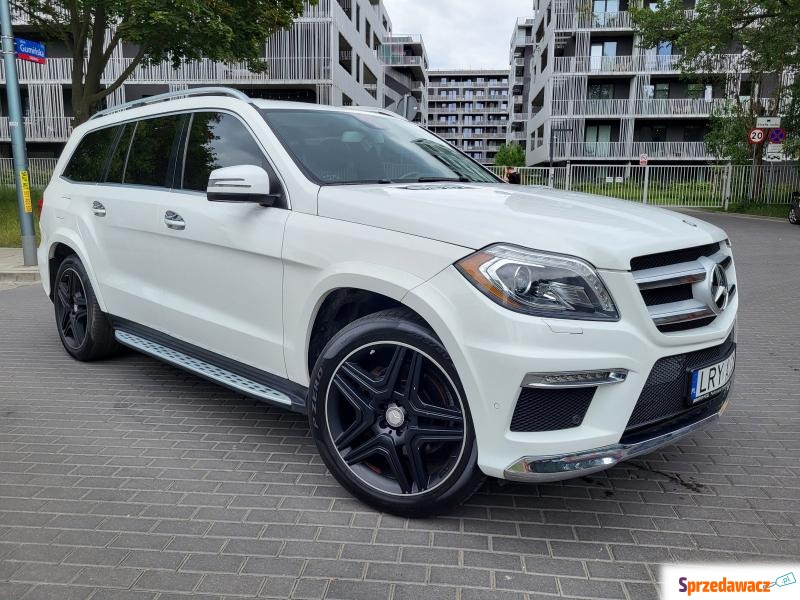 Mercedes - Benz GL-klasa  Terenowy 2016,  3.0 benzyna - Na sprzedaż za 169 900 zł - Warszawa