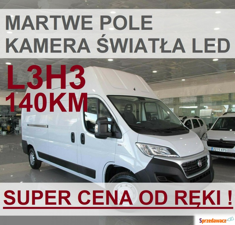 Fiat Ducato - L3H3 140KM Super Cena Martwe Pole... - Dostawcze i ciężarowe - Szczecinek