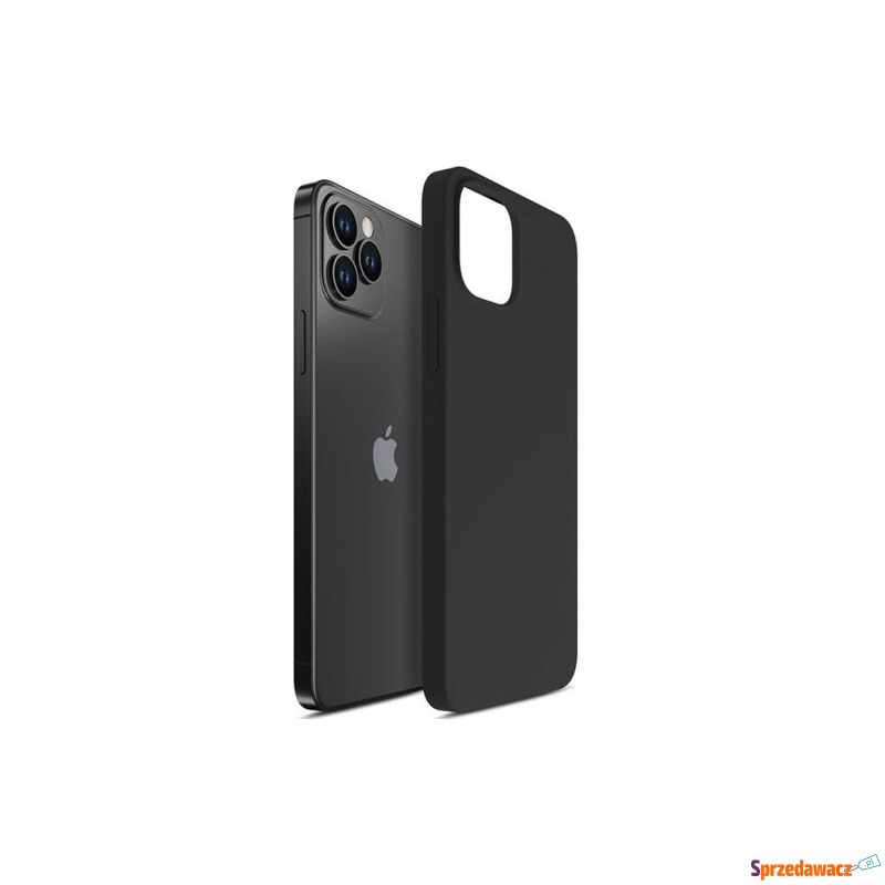 Etui 3mk Silicone Case do iPhone 12 Pro Max, czarne - Etui na telefon - Opole