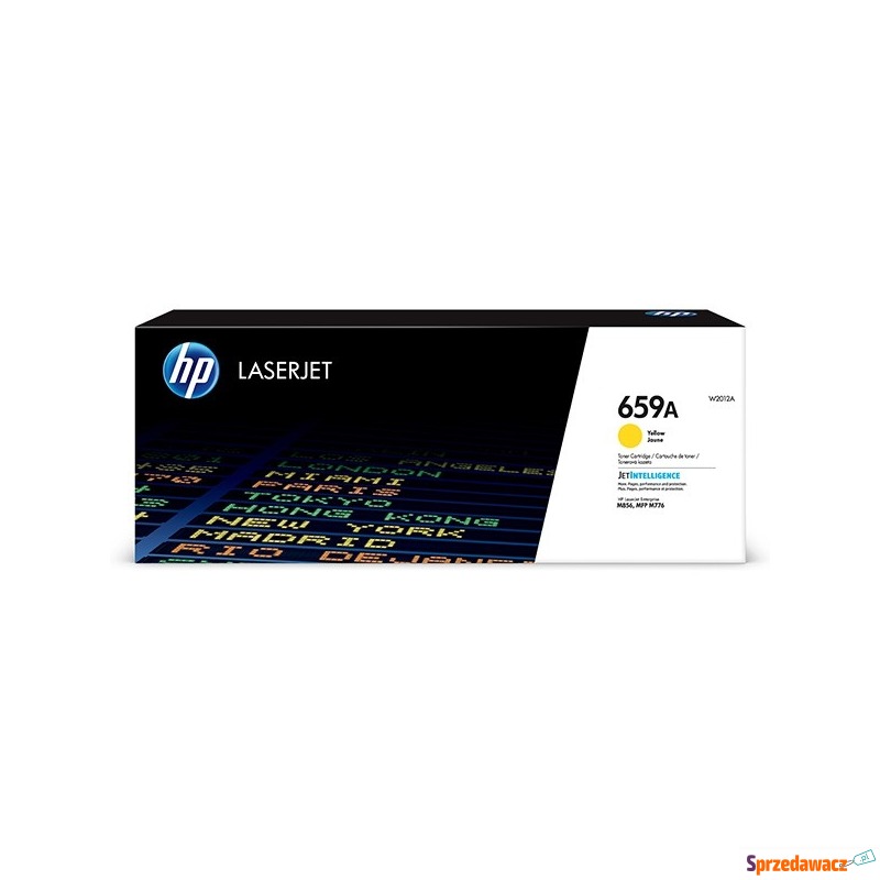 HP oryginalny toner W2012A, yellow, 13000s, HP... - Tusze, tonery - Gliwice