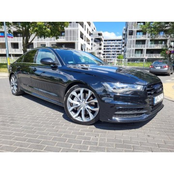 Audi A6 2014 prod. QUATTRO, 3.0 TDI 313KM  Bi Turbo, 3x S-Line, Hak, od nowości w Polsce