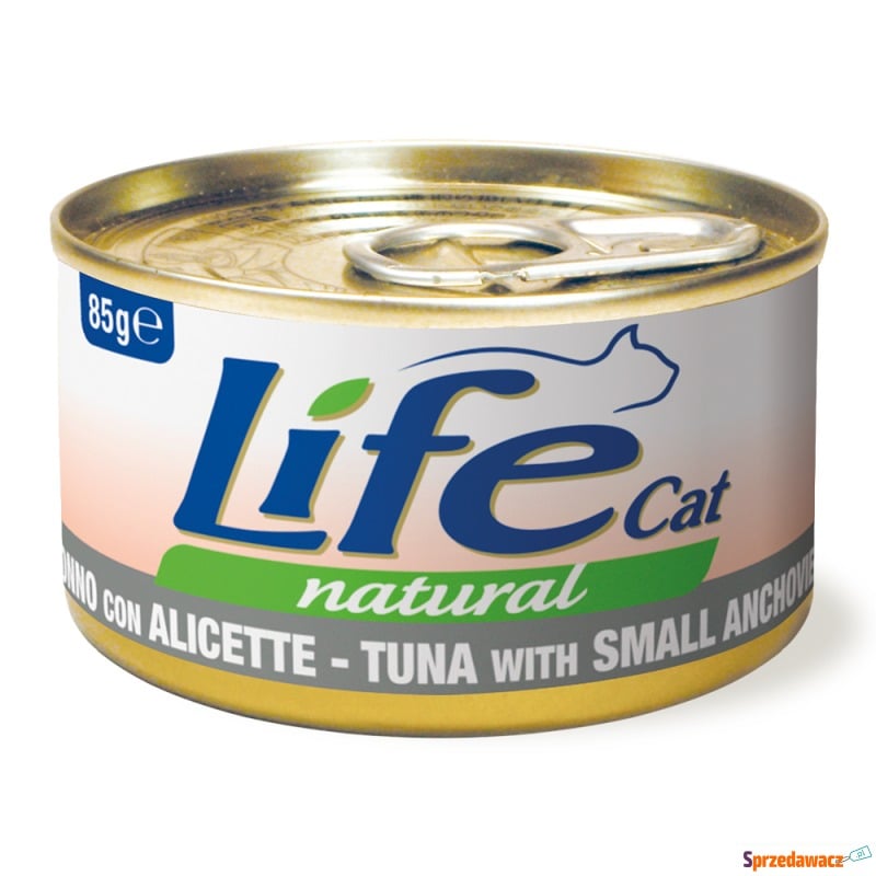 LifeCat Adult tuńczyk i małe sardele - 6 x 85... - Karmy dla kotów - Piła