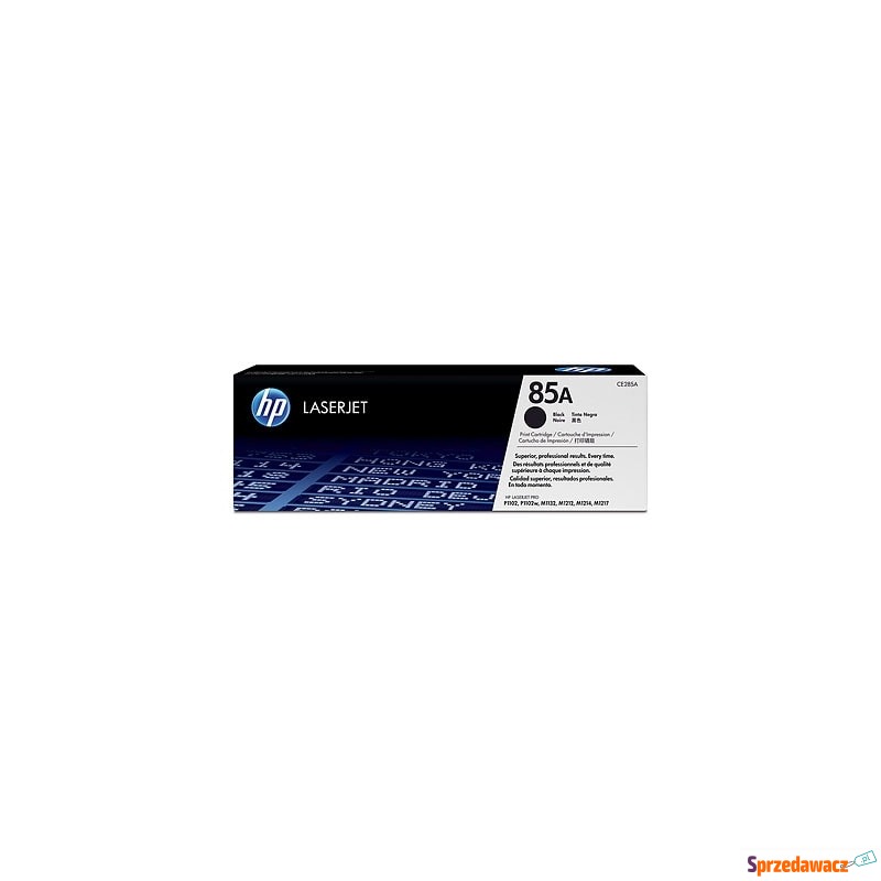 Toner Oryginalny HP 85A (CE285A) (Czarny) - D... - Tusze, tonery - Kielce