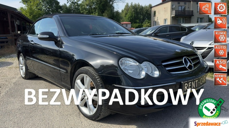 Mercedes - Benz CLK-klasa  Kabriolet 2006,  1.8 benzyna - Na sprzedaż za 27 900 zł - Częstochowa