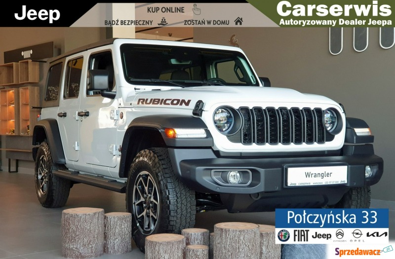 Jeep Wrangler - Rubicon ICE 2.0 Turbo 272 KM ATX... - Samochody osobowe - Warszawa