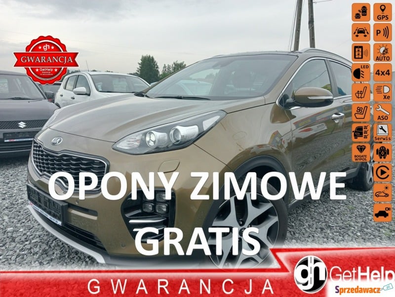 Kia Sportage  SUV 2018,  1.6 benzyna - Na sprzedaż za 91 300 zł - Pogwizdów