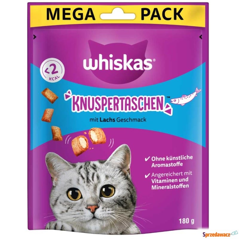 Whiskas Temptations, chrupiące poduszeczki -... - Przysmaki dla kotów - Biała Podlaska