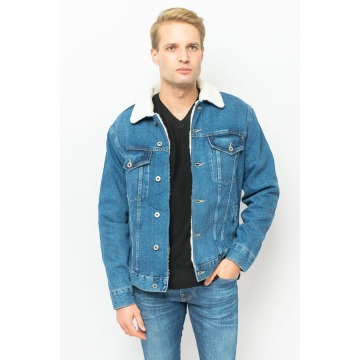 
KURTKA JEANSOWA MĘSKA PEPE JEANS PM402628HI7 GRANATOWA
