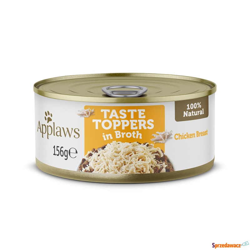 Applaws Taste Toppers w bulionie, 6 x 156 g -... - Karmy dla psów - Piła
