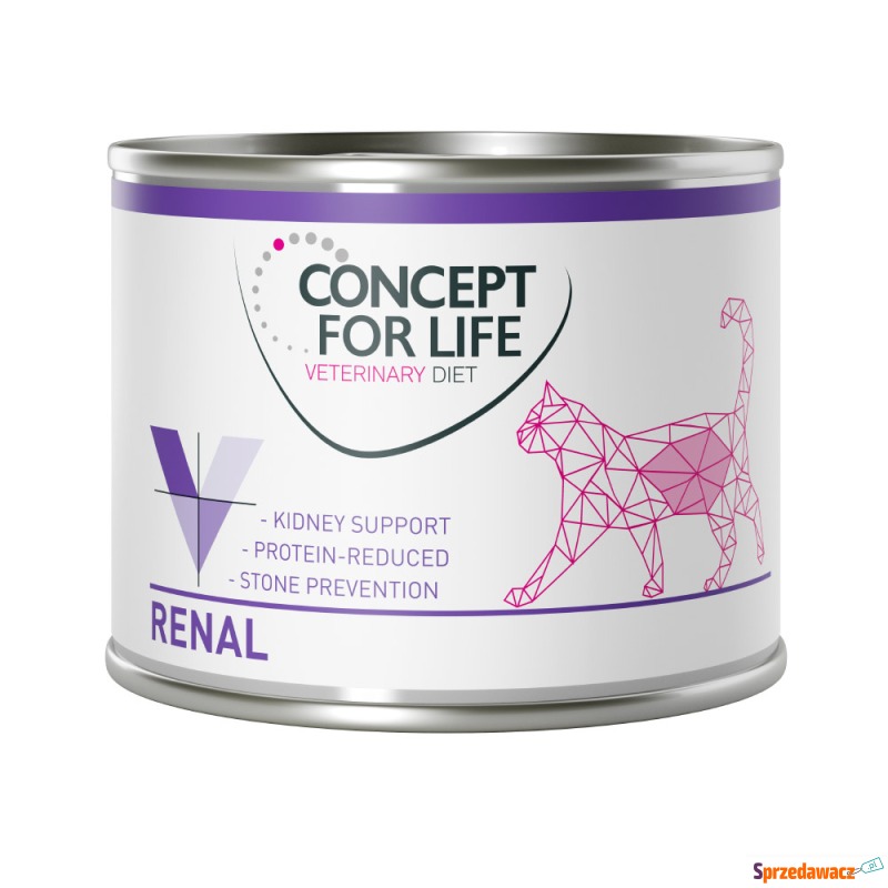 Concept for Life Veterinary Diet Renal - 6 x 200... - Karmy dla kotów - Rzeszów