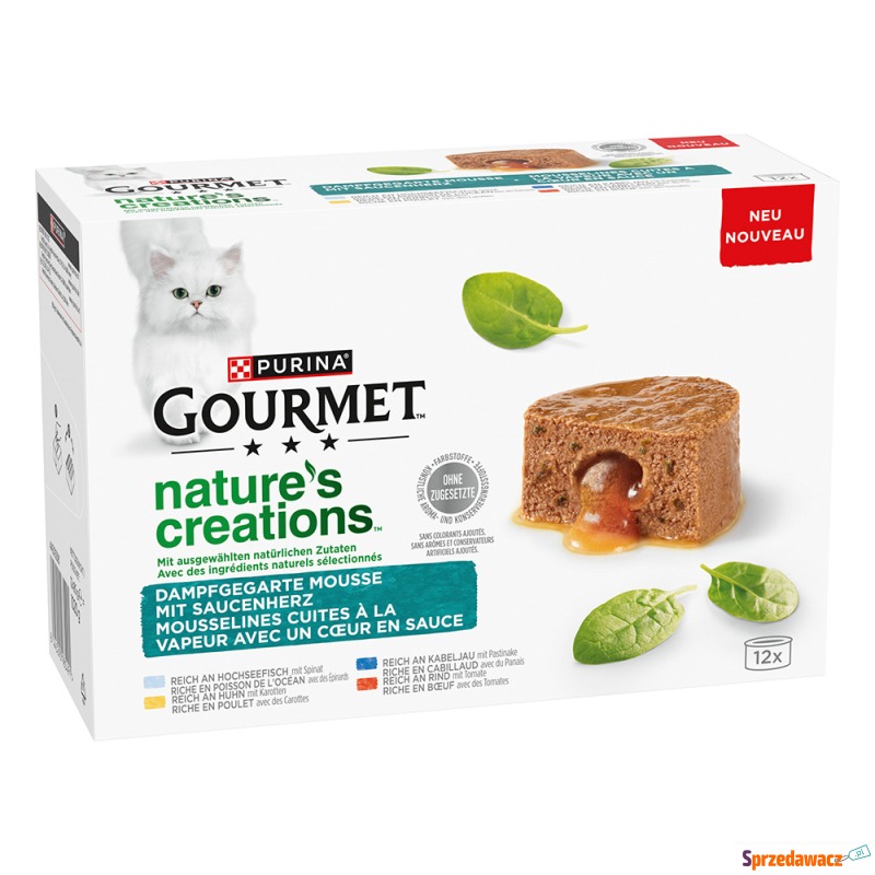 Gourmet Nature's Creations Gravy Heart, 12 x 85... - Karmy dla kotów - Tarnowskie Góry