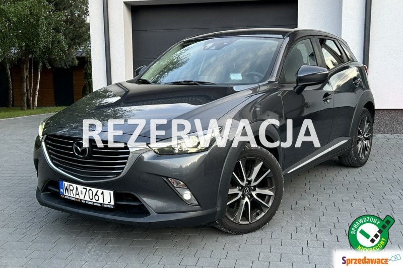 Mazda CX-3  SUV 2016,  2.0 benzyna - Na sprzedaż za 64 900 zł - Kotarwice