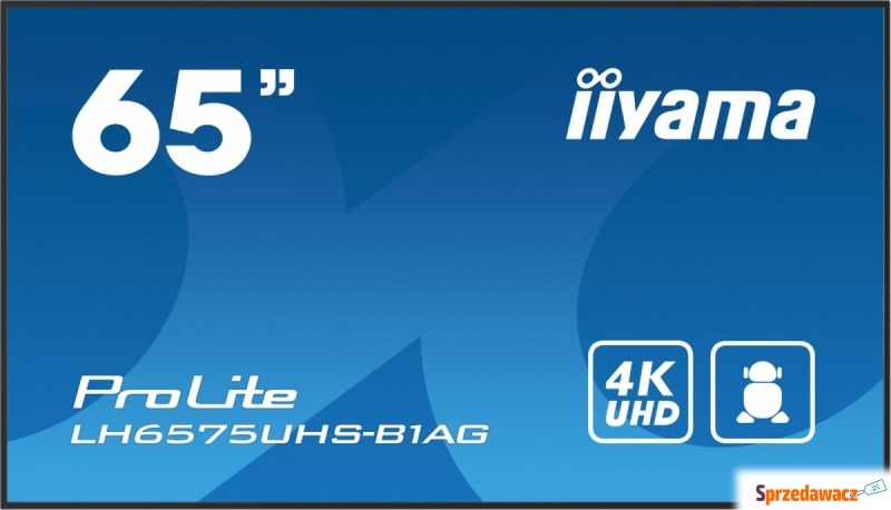 IIYAMA Monitor wielkoformatowy 65 cali LH6575... - Monitory LCD i LED - Zgorzelec