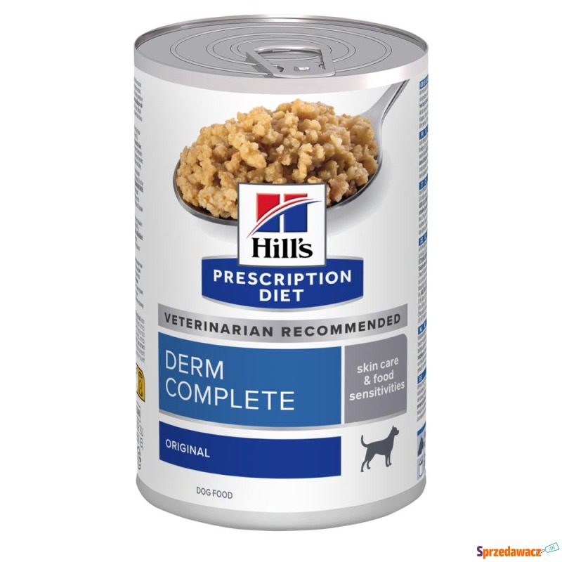 Hill’s Prescription Diet Derm Complete - 12 x... - Karmy dla psów - Koszalin